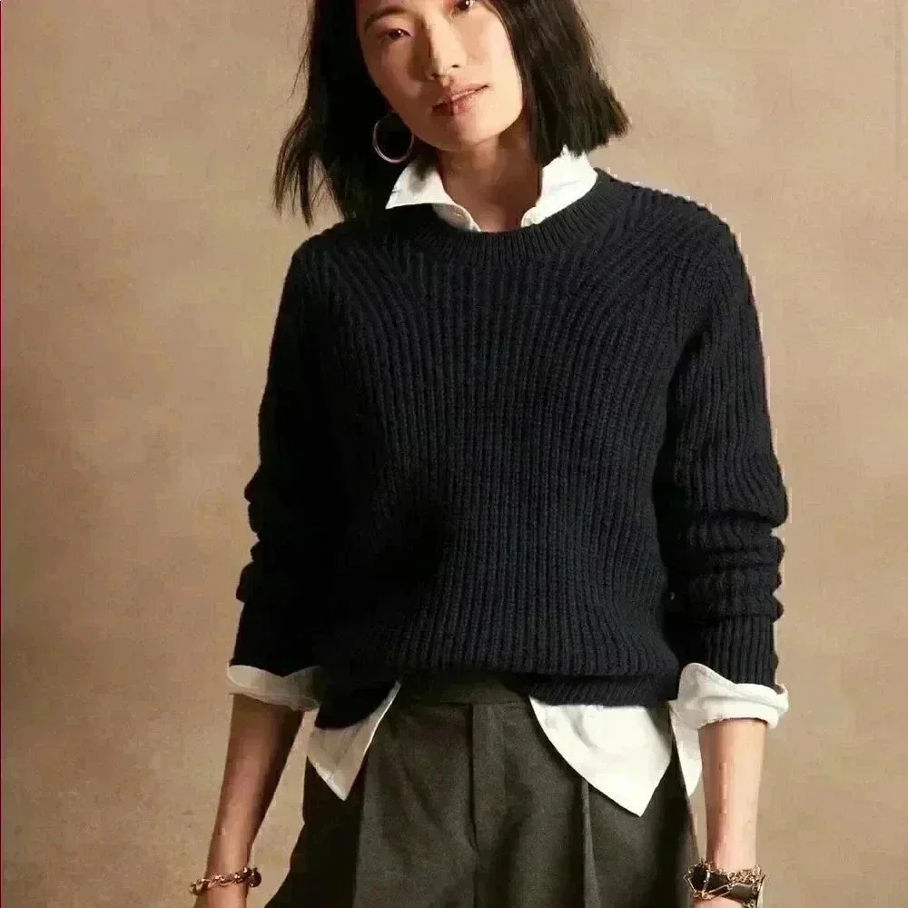 Banana Republic Marled Pullover Sweater